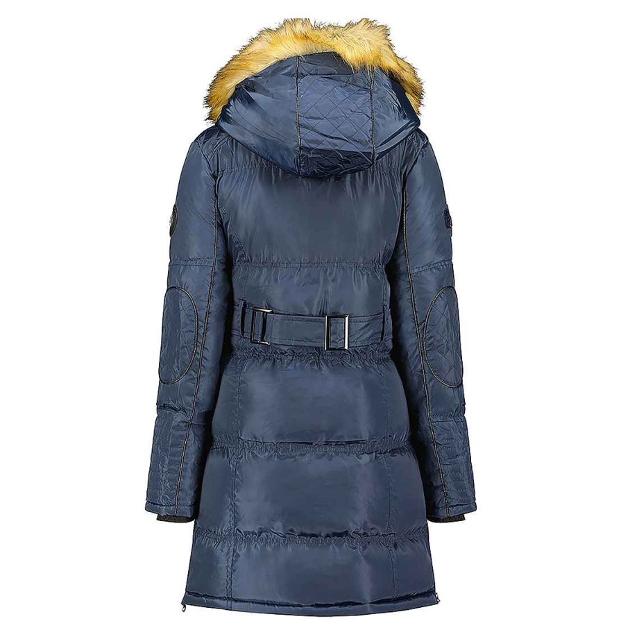 Femme Canadian Peak Parka | Beautimai Navy Rm Lady 021