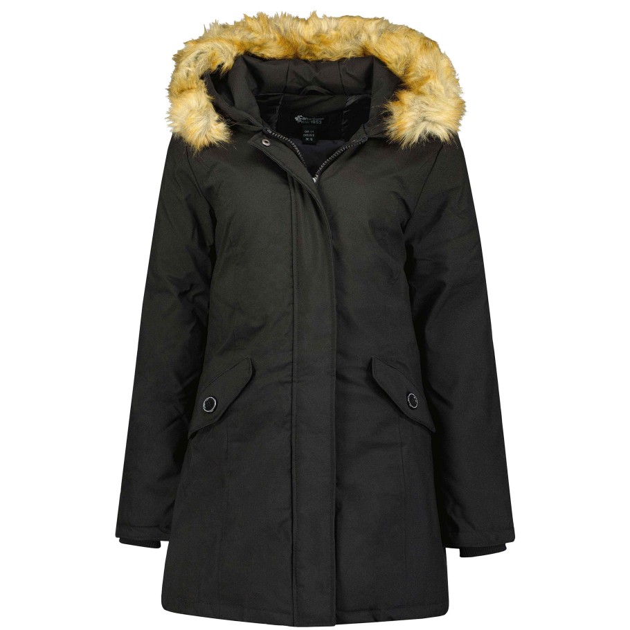 Femme Canadian Peak Parka | Dinastipeak Black Rm Bs2 Lady 001