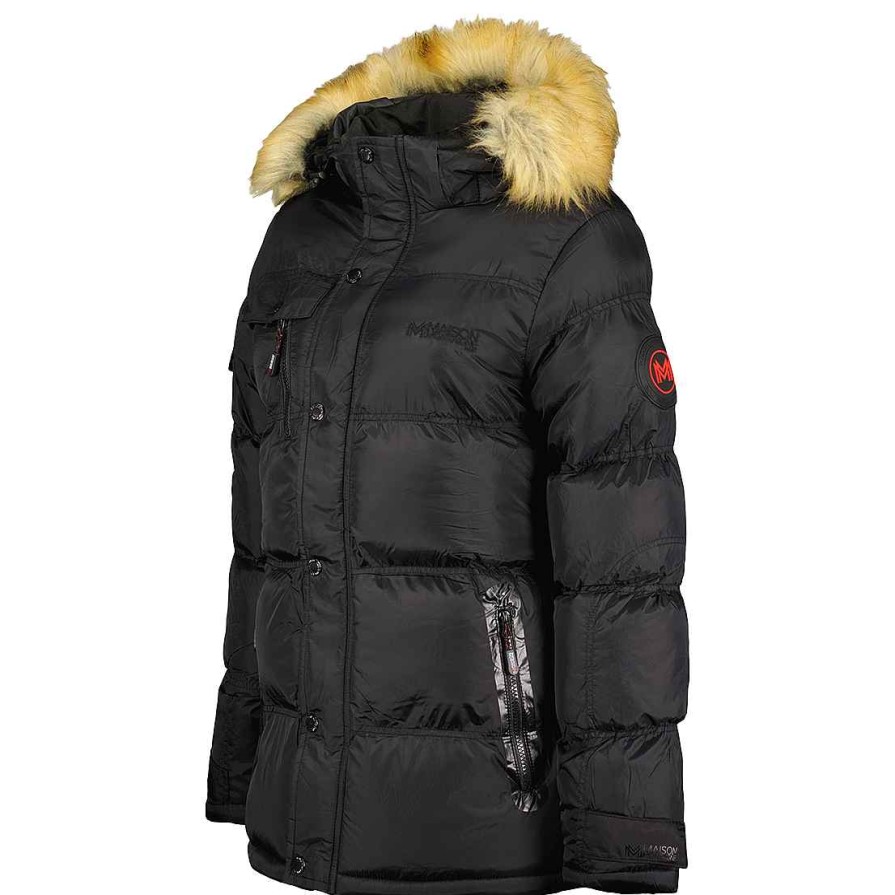 Femme Canadian Peak Parka | Bonamai Black Rm Lady 021