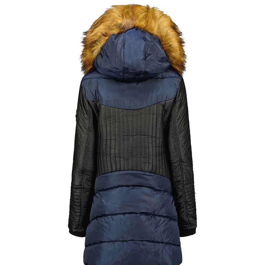 Femme Canadian Peak Parka | Ausmai Navy Lady Mt 068