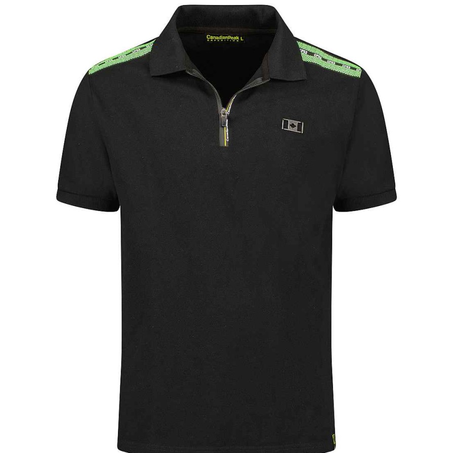 Homme Canadian Peak Polo | Kariuseak Black Rm Men 254