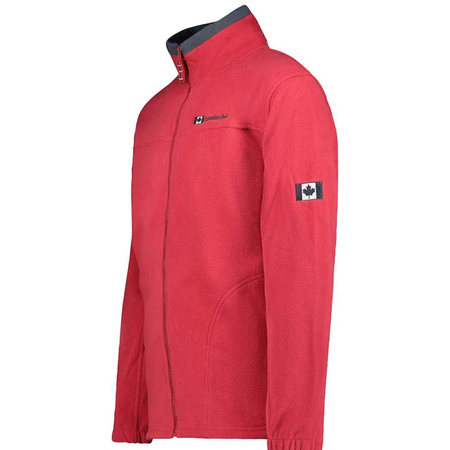 Homme Canadian Peak Polaire | Ultona Cp Red Rm Bs Men 245