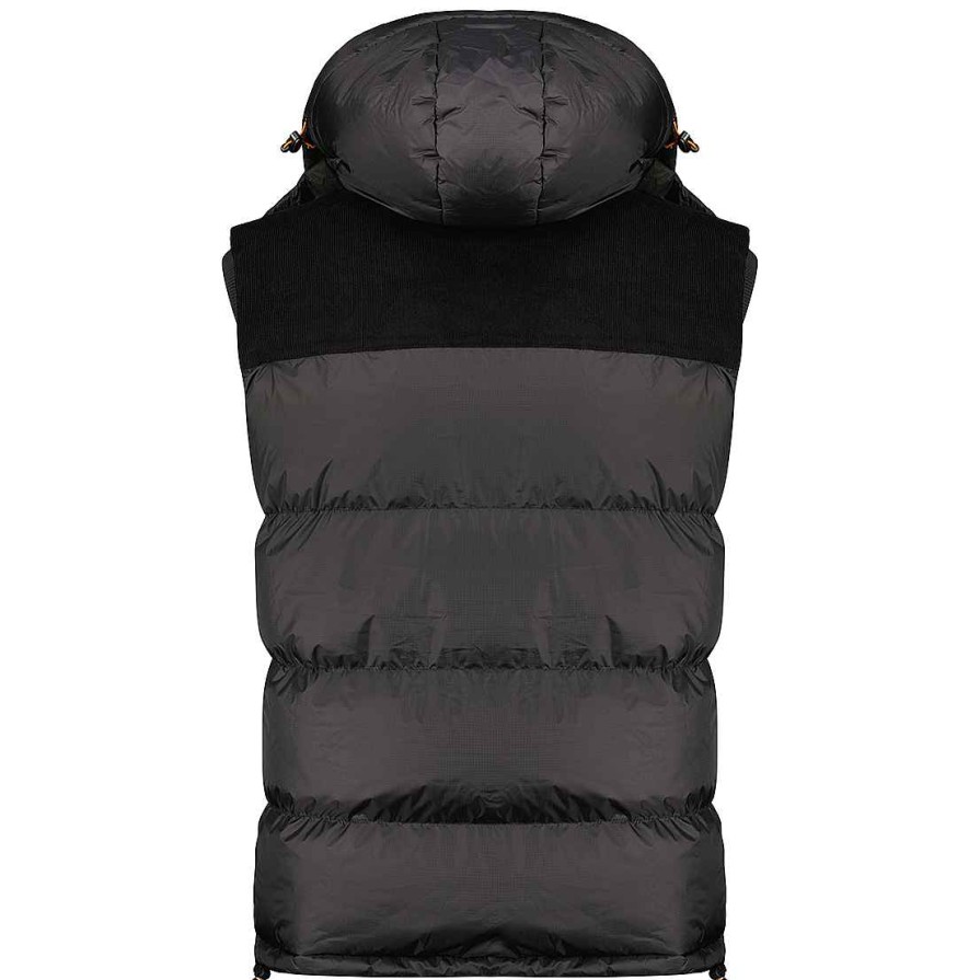 Homme Canadian Peak Gilet | Velianeak Black Rm Men 056