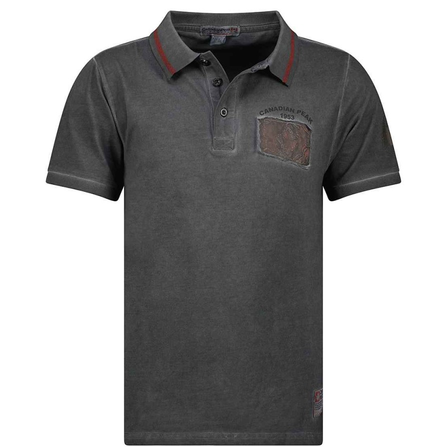 Homme Canadian Peak Polo | Kotzeak Black Rm Men 249