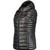 Femme Canadian Peak Gilet | Annemai Vest Hood Mt Black Lady 096