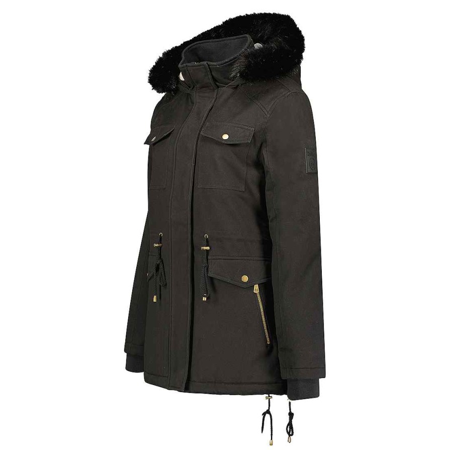 Femme Canadian Peak Parka | Celemai Black Mt Lady 056