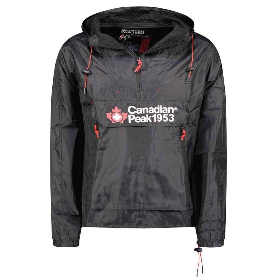 Homme Canadian Peak Veste De Printemps | Choupeak Black Cp Men 244 Goz-Rbm