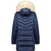 Femme Canadian Peak Parka | Destineak Navy Lady 070