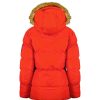 Femme Canadian Peak Parka | Crowneak Red Rm Cp Lady 001