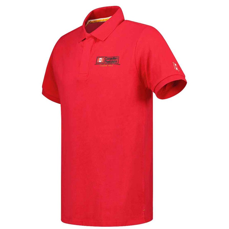 Homme Canadian Peak Polo | Koffroyeak Red Rm Men 419