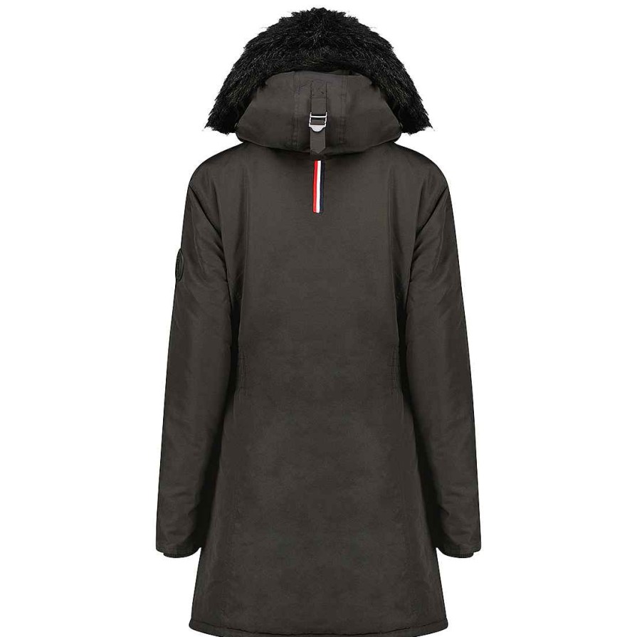 Femme Canadian Peak Parka | Cormai Lady Black Rm 054