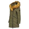 Femme Canadian Peak Parka | Chamai Kaki Rm Lady 068