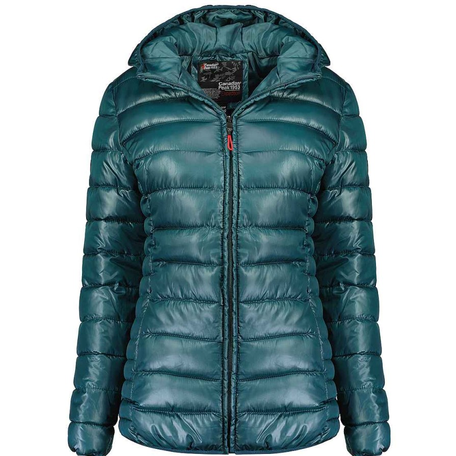 Fille Canadian Peak Blouson | Colombiana Hood D-Green Girl 096