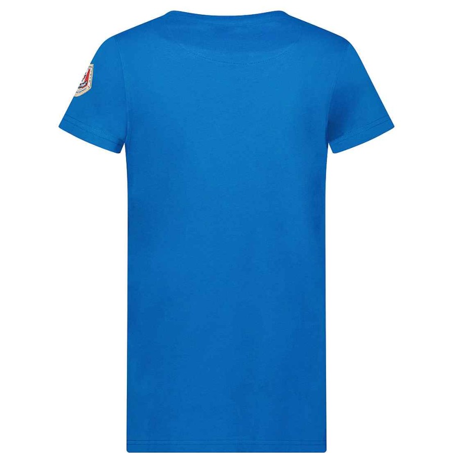 Homme Canadian Peak T-Shirt | Jerable Men Blue Cp Rm Men 235