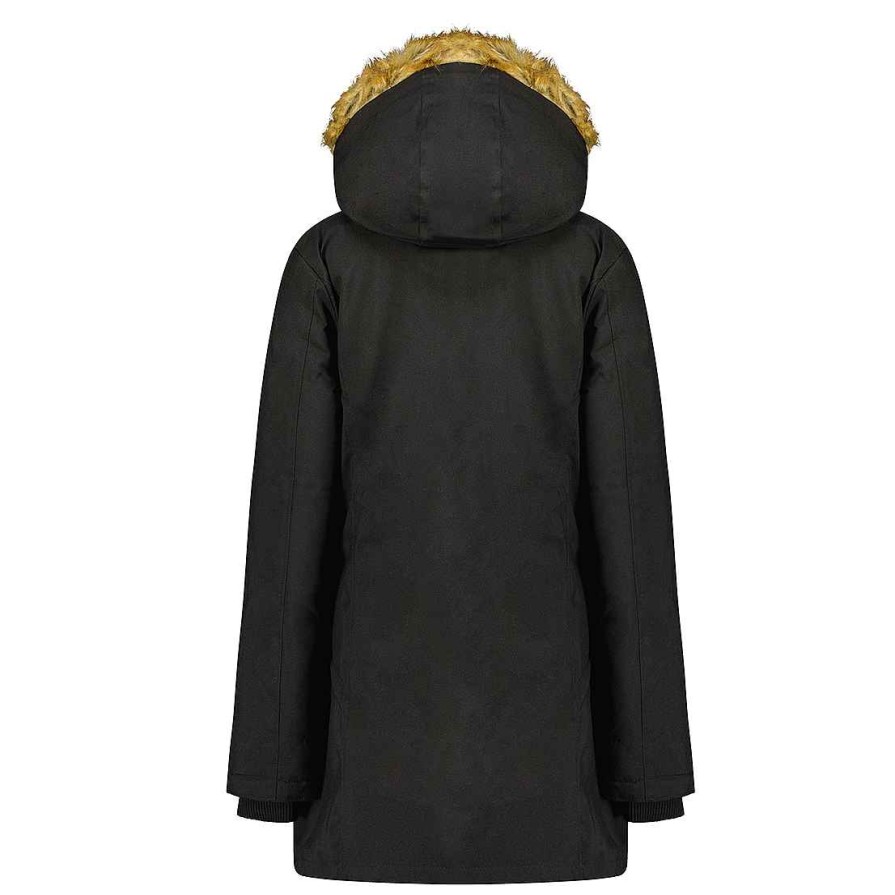 Femme Canadian Peak Parka | Dinamai Black Mt Lady 001