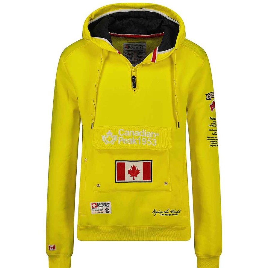 Homme Canadian Peak Transpirer | Galapagos Flash Yellow Cp Men 054 Pop