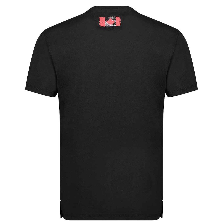 Homme Canadian Peak T-Shirt | Jetchupeak Black Rm Men 235