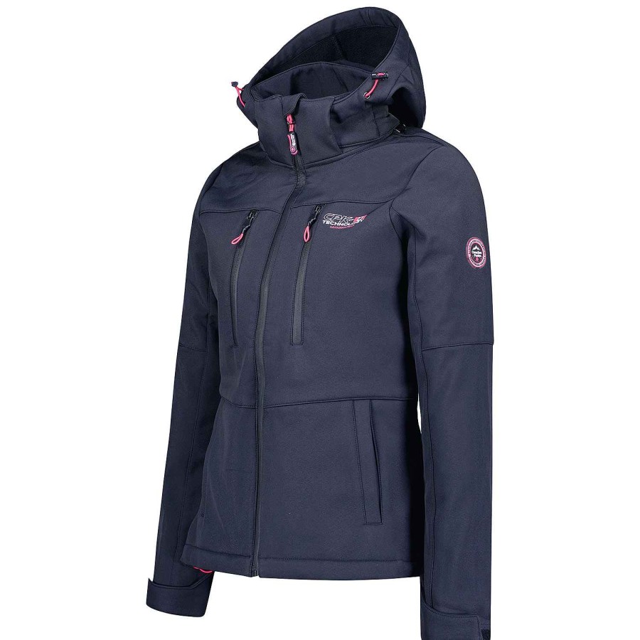 Femme Canadian Peak Coquille Souple | Timmexeak Navy Rm Lady 068