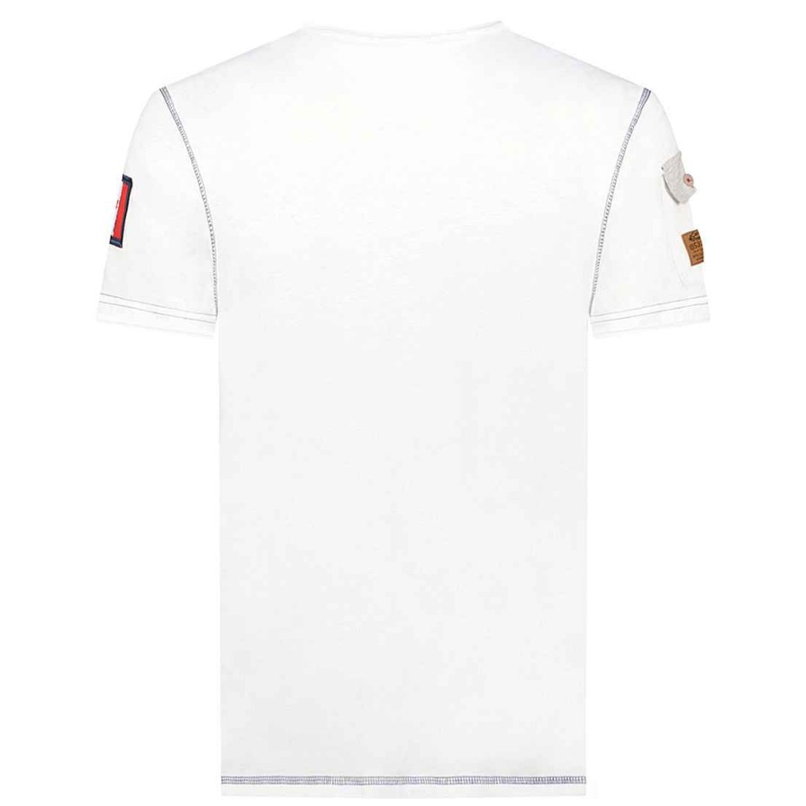 Homme Canadian Peak T-Shirt | Jipeak White Men Cp Rm Men 235