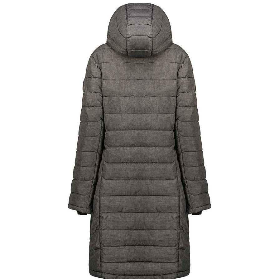 Femme Canadian Peak Parka | Aromeak Lady Dgrey Cp 001 Bs2