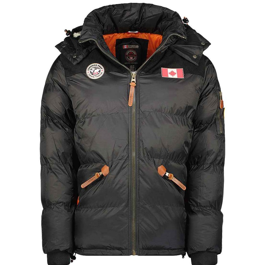 Homme Canadian Peak Blouson | Celieak Cp Black Men 056