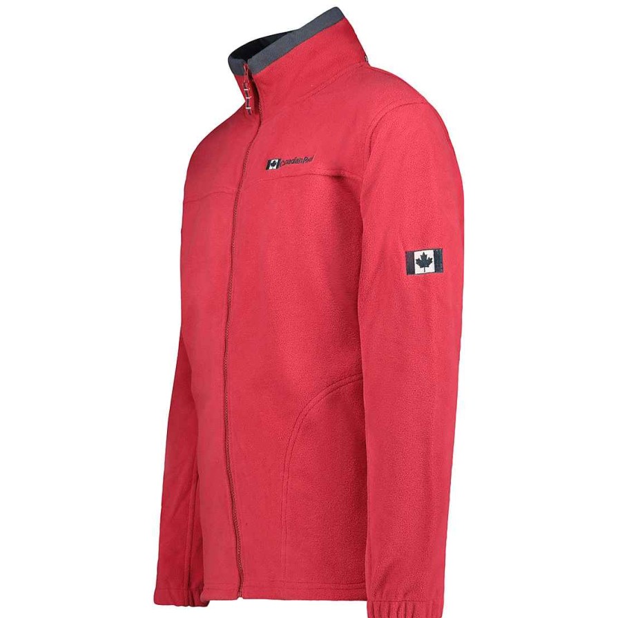 Homme Canadian Peak Polaire | Ultona Bs Cp Red Men 233