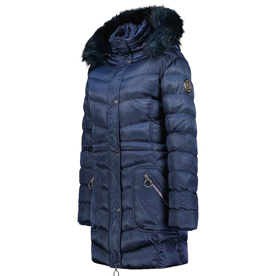 Femme Canadian Peak Parka | Civileak Navy Lady 070