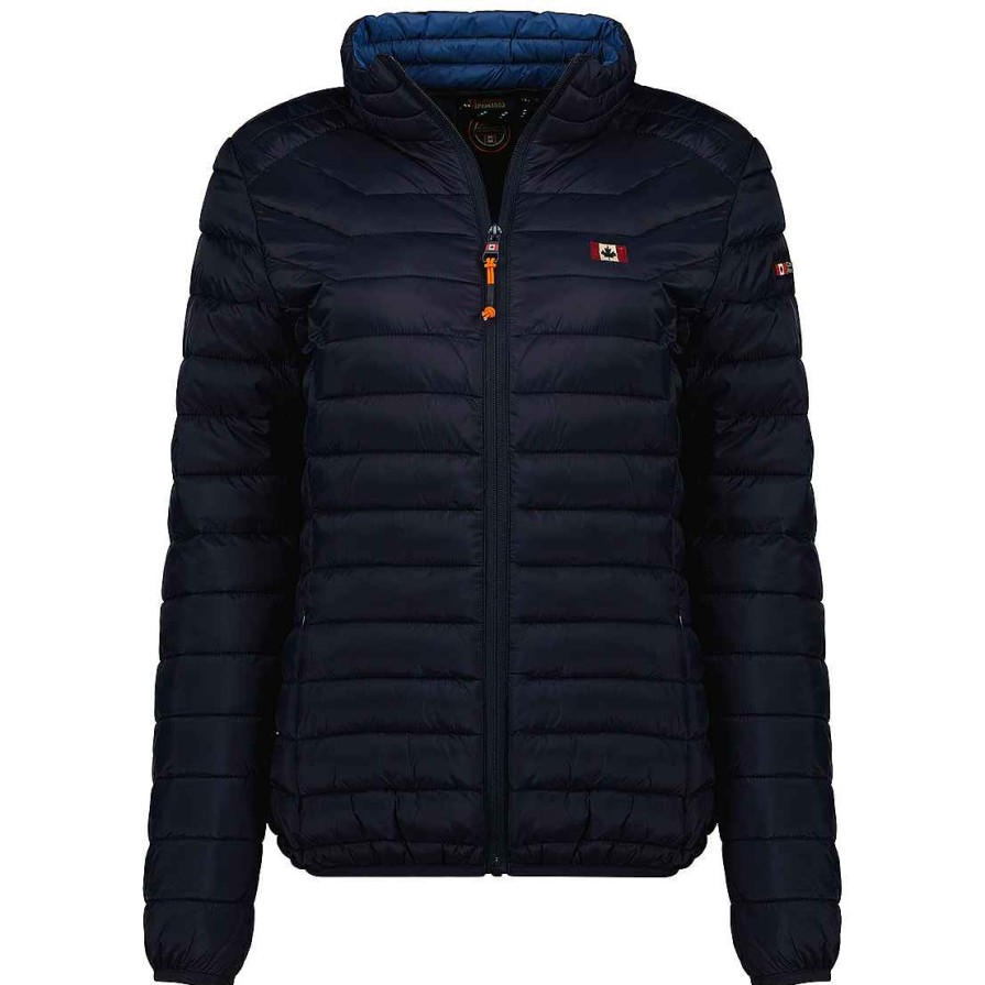 Femme Canadian Peak Blouson | Astonicheak Basic Navy Lady 054