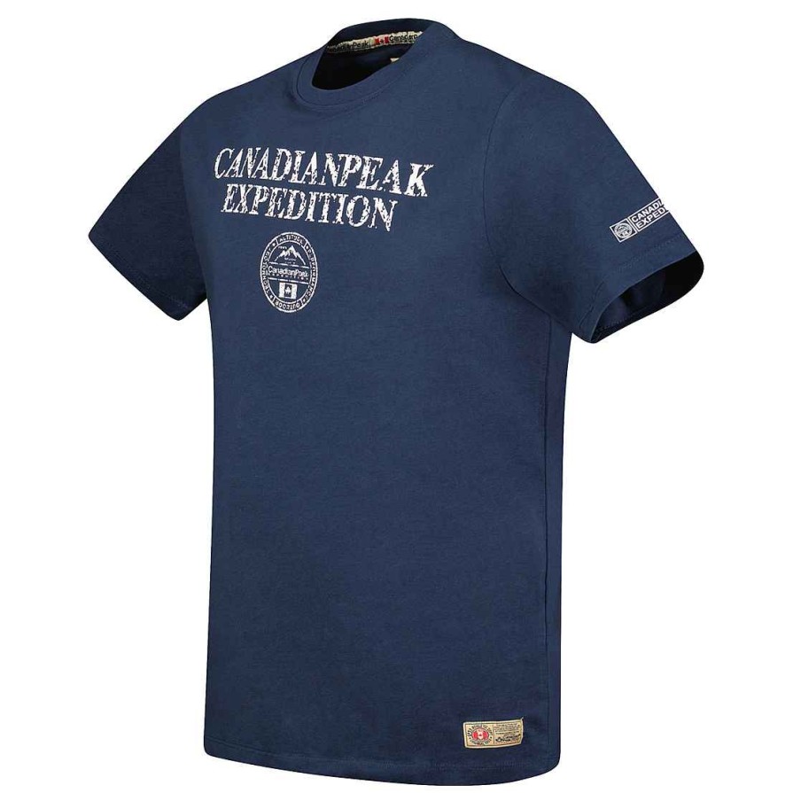 Homme Canadian Peak T-Shirt | Jvickeak Navy Rm Men 249