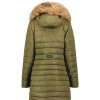 Femme Canadian Peak Parka | Charlimai Kaki Mt Lady 077