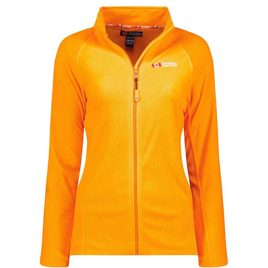 Femme Canadian Peak Polaire | Tugeak Fz Rm Orange Lady 224