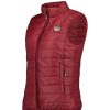 Femme Canadian Peak Gilet | Vatikeak Basic Burgundy Cp Rm Lady 233