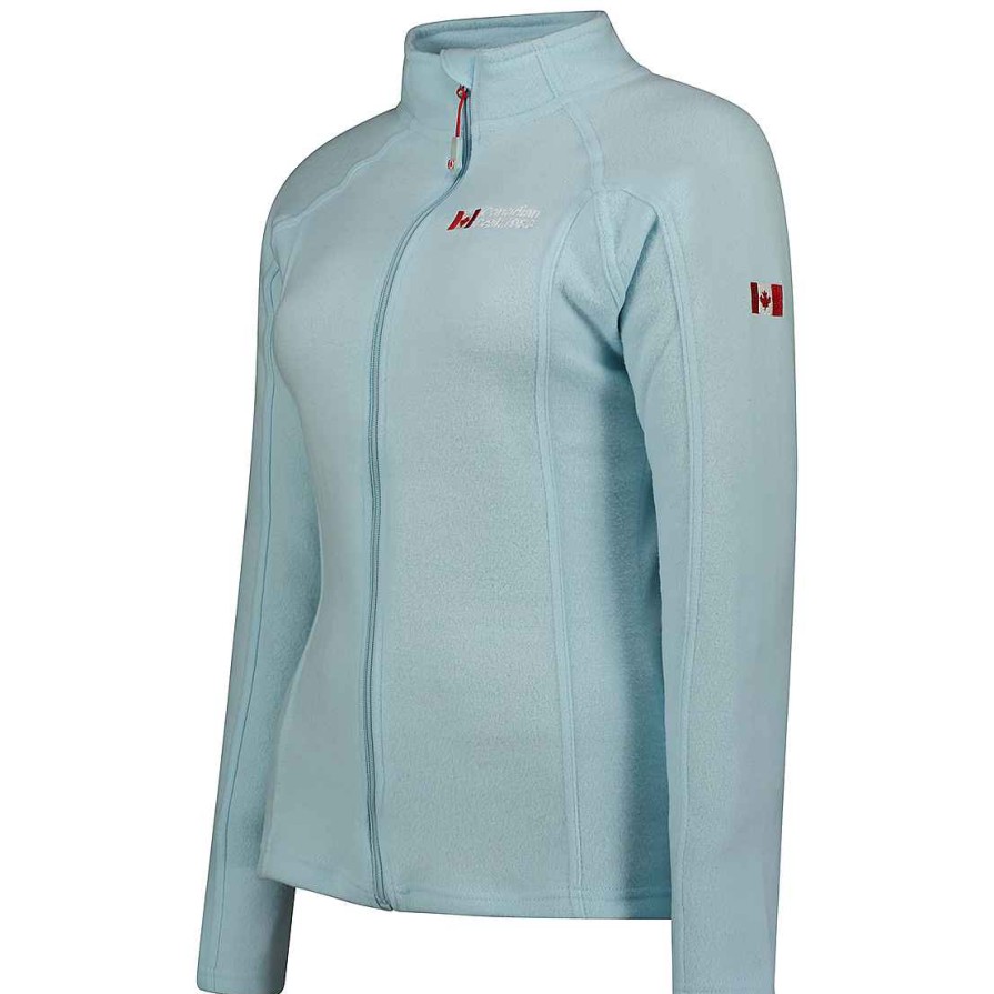 Femme Canadian Peak Polaire | Tugeak Fz Sky Blue Rm Lady 235