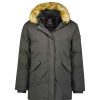 Homme Canadian Peak Parka | Bagweak D-Grey Cp Bs Men 001