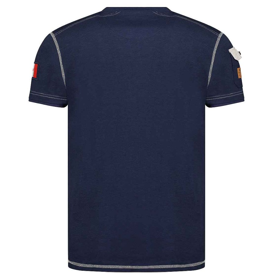 Homme Canadian Peak T-Shirt | Jipeak Navy Men Cp Rm Men 235