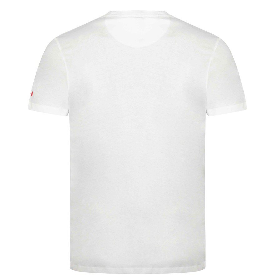 Homme Canadian Peak T-Shirt | Jopeakeak White Rm Men 249