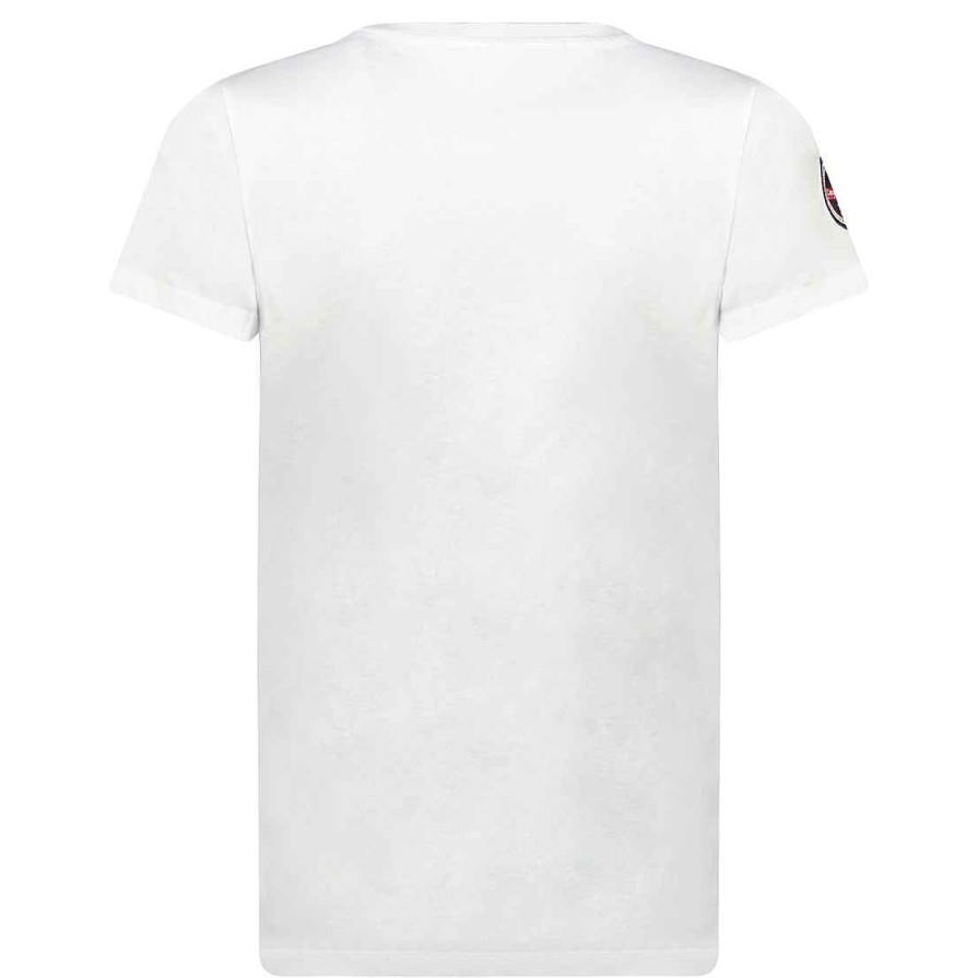 Femme Canadian Peak T-Shirt | Jorameak White Rm Lady 235