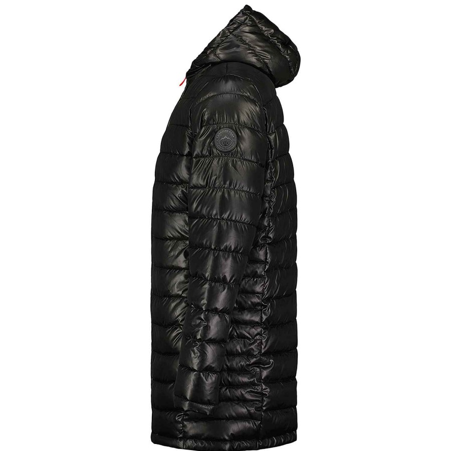 Homme Canadian Peak Blouson | Calendreak Hood Long Black Rm Cp Men 096