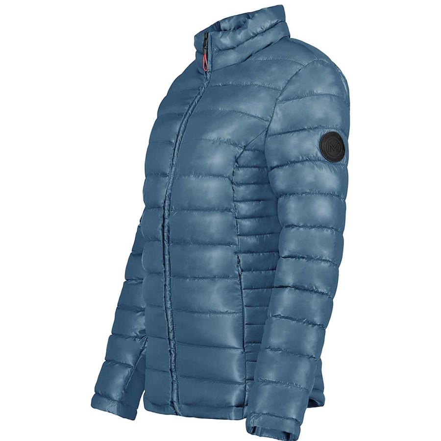 Femme Canadian Peak Blouson | Annemai Basic Washed Blue Mt Lady 096