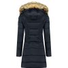 Femme Canadian Peak Parka | Akapeak Navy Cp Bs2 Rm Lady 001