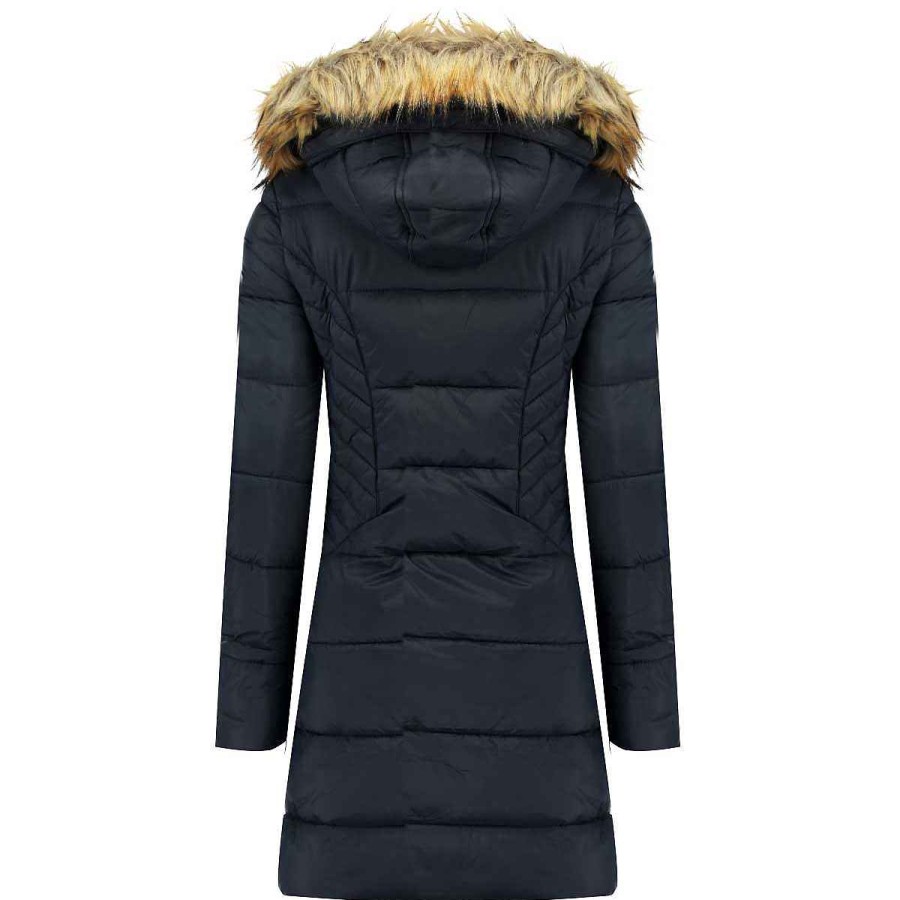 Femme Canadian Peak Parka | Akapeak Navy Cp Bs2 Rm Lady 001