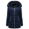 Femme Canadian Peak Parka | Biloveak Long Navy Rm Cp Lady 001