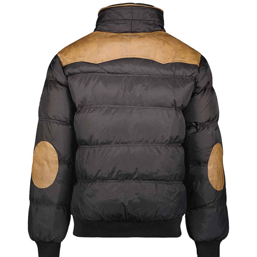 Homme Canadian Peak Blouson | Barillo Black Bs Cp Men 001