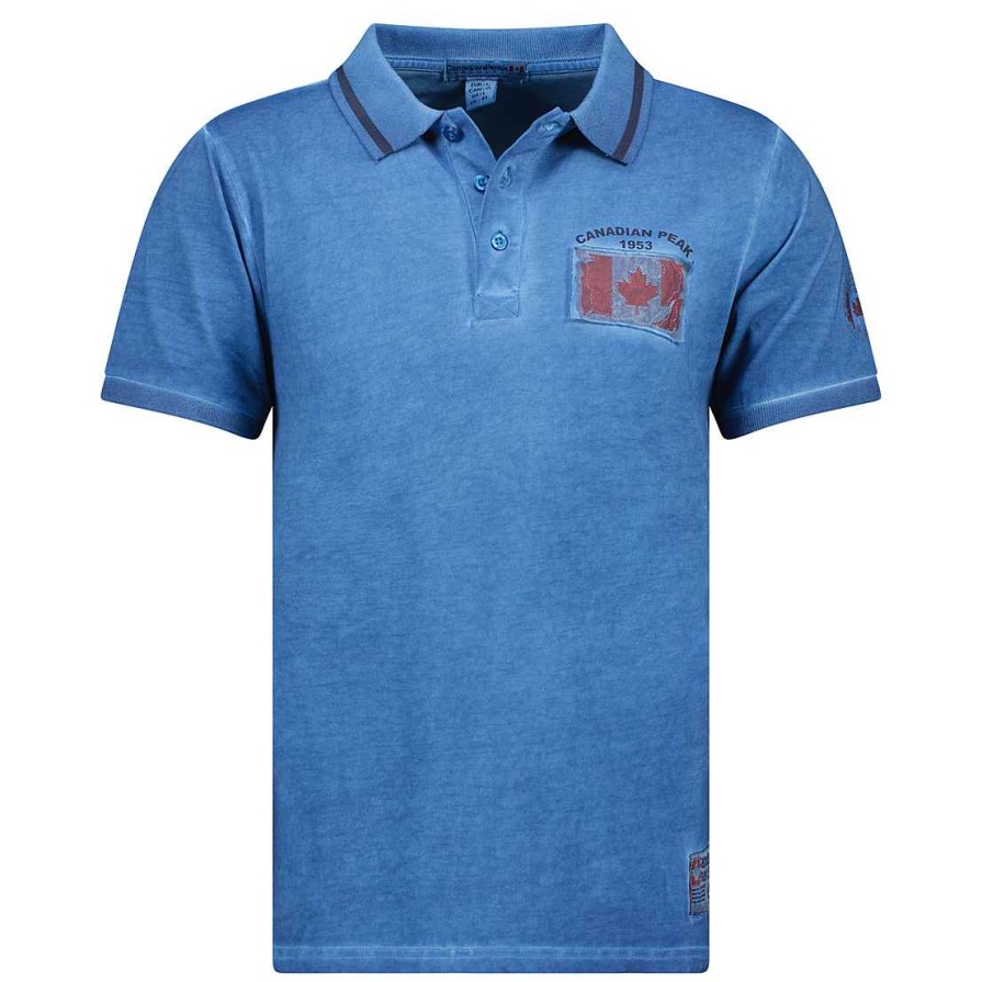 Homme Canadian Peak Polo | Kotzeak Blue Rm Men 249