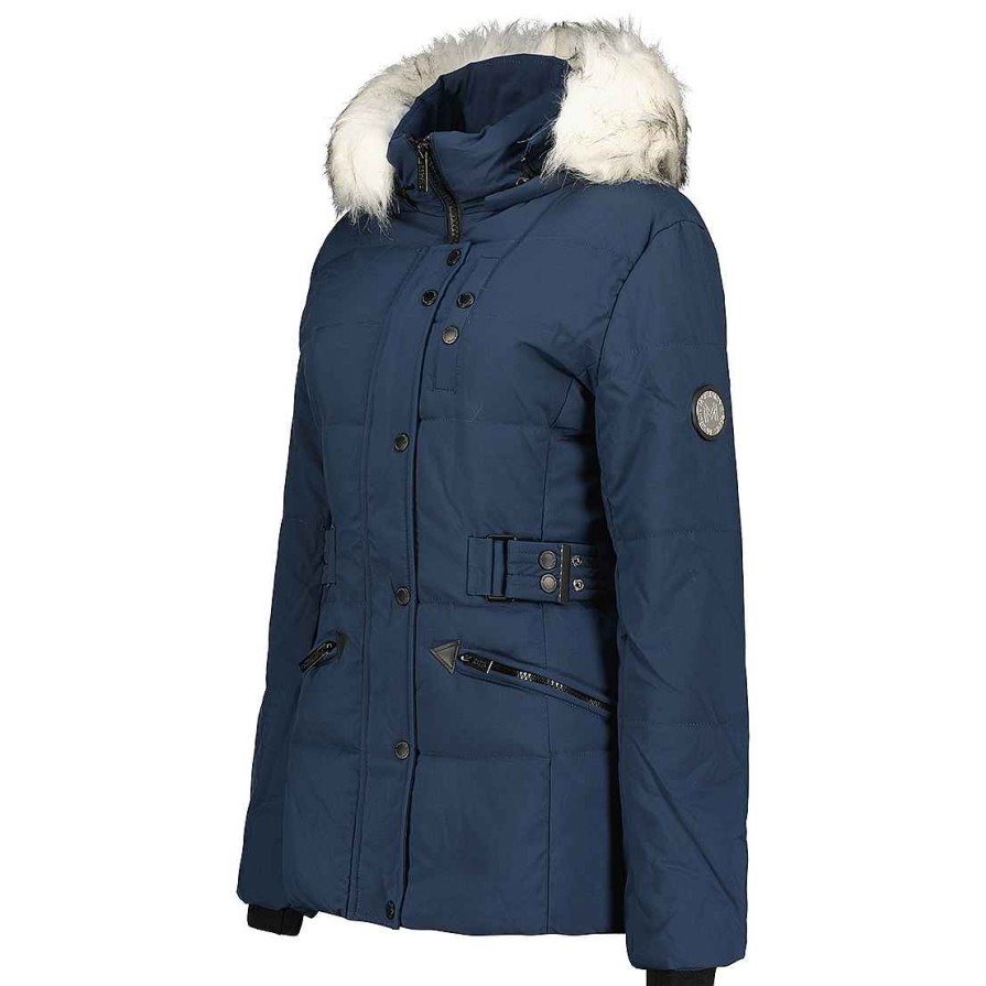 Femme Canadian Peak Parka | Chesmai Navy Rm Lady 092