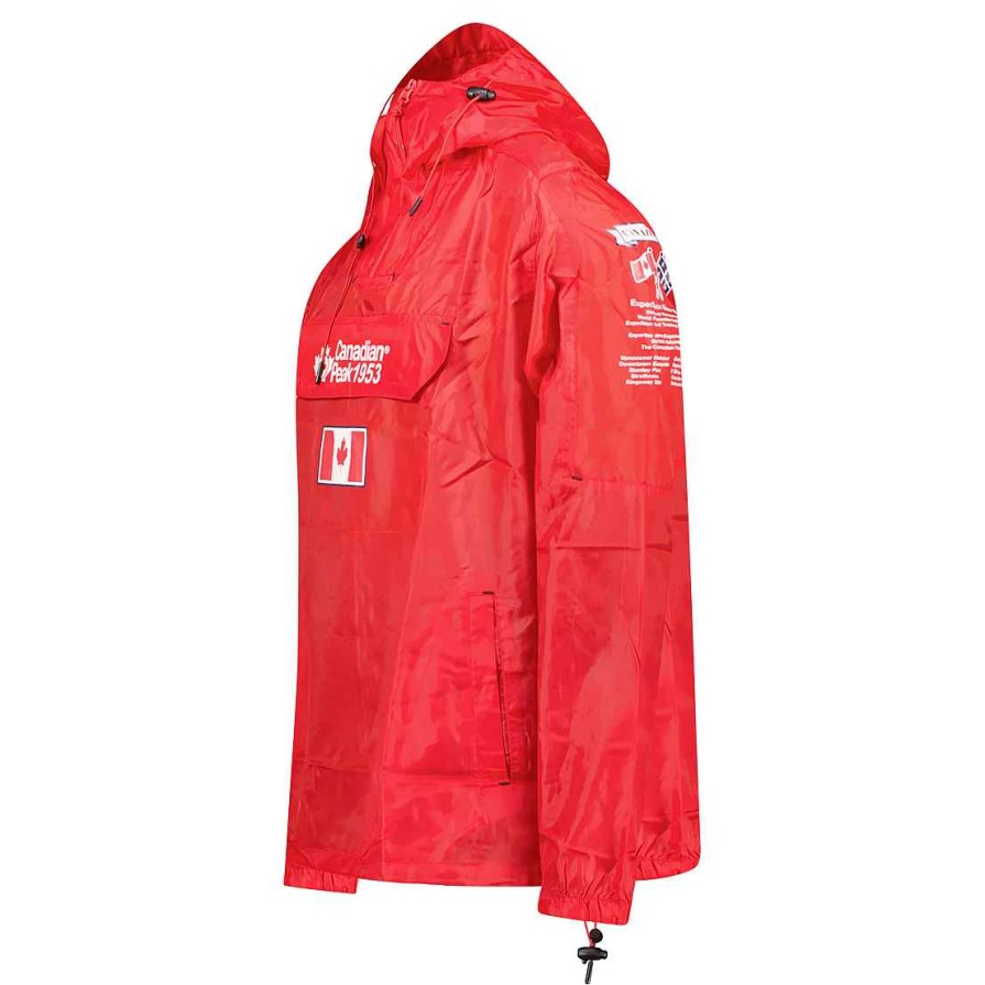 Homme Canadian Peak Veste De Printemps | Butaneak Red Rm Men 244