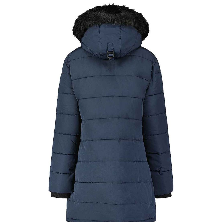 Femme Canadian Peak Parka | Autruchemai Navy Mt Lady 001