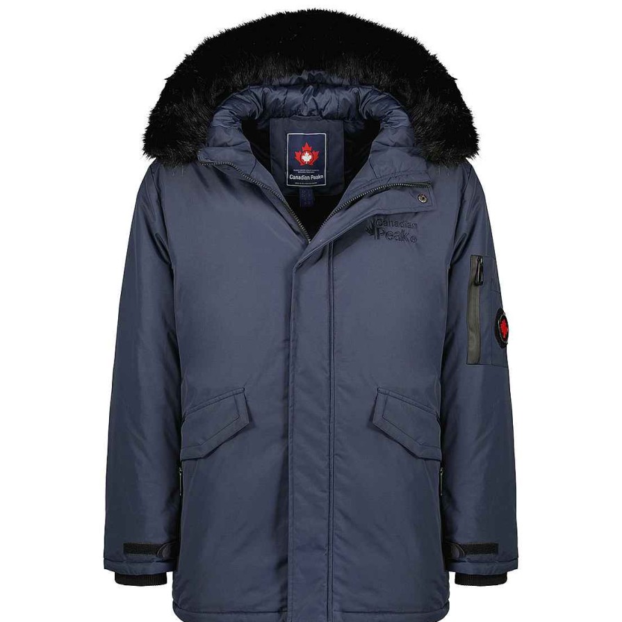 Femme Canadian Peak Parka | Adaneaka Bs Cp Navy Lady 056