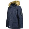 Femme Canadian Peak Parka | Airstop Navy Lady 054