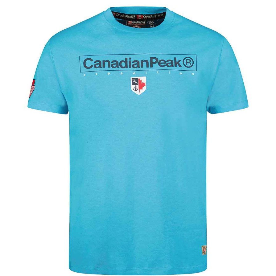 Homme Canadian Peak T-Shirt | Jotruneak Turquoise Rm Men 249